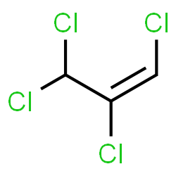ChemSpider 2D Image | 1,2,3,3-tetrachloropropene | C3H2Cl4