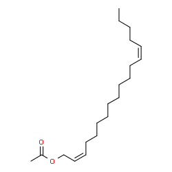 ChemSpider 2D Image | (2Z,13Z)-octadecadienyl acetate | C20H36O2