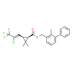 ChemSpider 2D Image | kappa-bifenthrin | C23H22ClF3O2