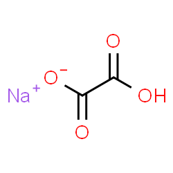 ChemSpider 2D Image | Monosodium oxalate | C2HNaO4