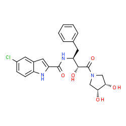 ChemSpider 2D Image | ingliforib | C23H24ClN3O5