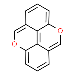 ChemSpider 2D Image | Chromeno[5,4,3-cde]chromene | C14H8O2