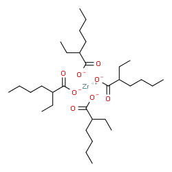 ChemSpider 2D Image | Zirconium octoate | C32H60O8Zr