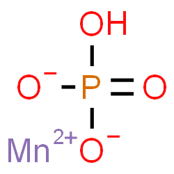 ChemSpider 2D Image | dibasicmanganese phosphate | HMnO4P