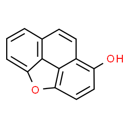 ChemSpider 2D Image | Phenanthro[4,5-bcd]furan-1-ol | C14H8O2
