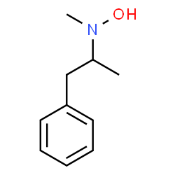 ChemSpider 2D Image | N-Hydroxy-N-methyl-1-phenyl-2-propanamine | C10H15NO