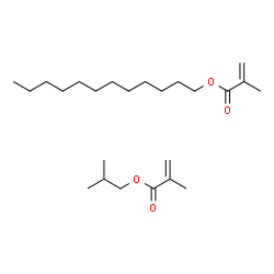ChemSpider 2D Image | Dodecyl 2-methylacrylate - isobutyl 2-methylacrylate (1:1) | C24H44O4