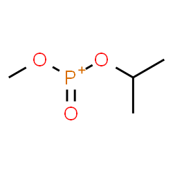 ChemSpider 2D Image | Isopropoxy(methoxy)oxophosphonium | C4H10O3P