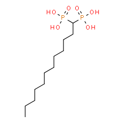 ChemSpider 2D Image | 1,1-Dodecanediylbis(phosphonic acid) | C12H28O6P2