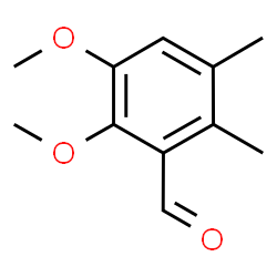 ChemSpider 2D Image | 2,3-Dimethoxy-5,6-dimethylbenzaldehyde | C11H14O3