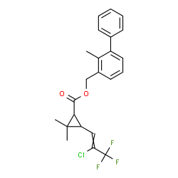 ChemSpider 2D Image | bifenthrin | C23H22ClF3O2