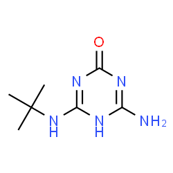 ChemSpider 2D Image | Terbutylazine-desethyl-2-hydroxy | C7H13N5O