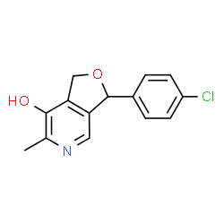 ChemSpider 2D Image | Cicletanine | C14H12ClNO2