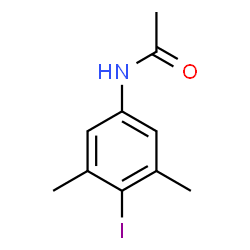 ChemSpider 2D Image | N-(4-Iodo-3,5-dimethylphenyl)acetamide | C10H12INO