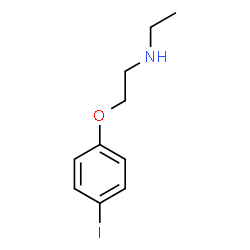 ChemSpider 2D Image | N-Ethyl-2-(4-iodophenoxy)ethanamine | C10H14INO