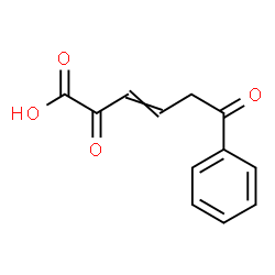 ChemSpider 2D Image | (3E)-2,6-Dioxo-6-phenyl-3-hexenoic acid | C12H10O4