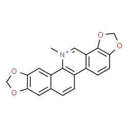 ChemSpider 2D Image | SANGUINARINE | C20H14NO4