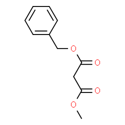 ChemSpider 2D Image | Benzyl methyl malonate | C11H12O4