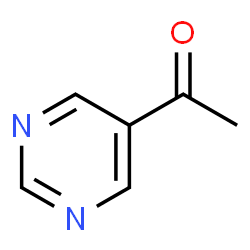 ChemSpider 2D Image | 1-(5-Pyrimidinyl)ethanone | C6H6N2O