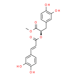 ChemSpider 2D Image | Methyl rosmarinate | C19H18O8