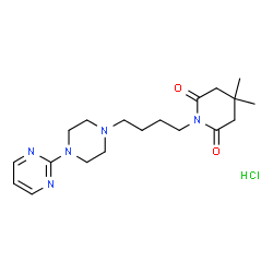 ChemSpider 2D Image | gepirone hydrochloride | C19H30ClN5O2