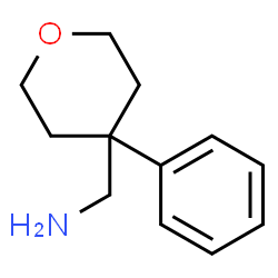 ChemSpider 2D Image | 1-(4-Phenyloxan-4-yl)methanamine | C12H17NO