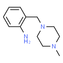 ChemSpider 2D Image | 2-((4-methylpiperazin-1-yl)methyl)aniline | C12H19N3