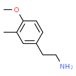 ChemSpider 2D Image | 2-(4-Methoxy-3-methylphenyl)ethanamine | C10H15NO