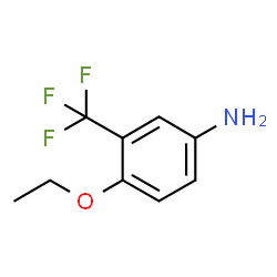 ChemSpider 2D Image | 4-Ethoxy-3-(trifluoromethyl)aniline | C9H10F3NO
