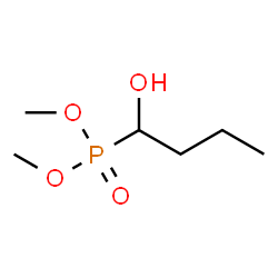ChemSpider 2D Image | Dimethyl 1-hydroxybutylphosphonate | C6H15O4P