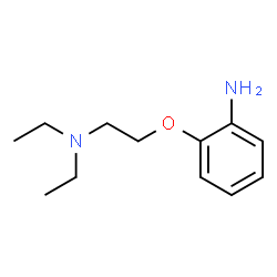 ChemSpider 2D Image | 2-[2-(Diethylamino)ethoxy]aniline | C12H20N2O