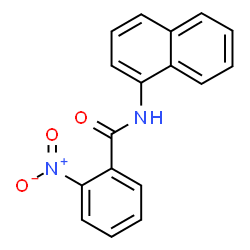 ChemSpider 2D Image | N-(1-Naphthyl)-2-nitrobenzamide | C17H12N2O3