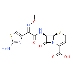 ChemSpider 2D Image | Ceftizoxime | C13H13N5O5S2