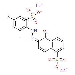 ChemSpider 2D Image | Scarlet GN | C18H14N2Na2O7S2