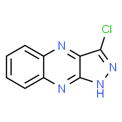 ChemSpider 2D Image | 3-Chloro-1H-pyrazolo[3,4-b]quinoxaline | C9H5ClN4