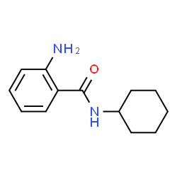 ChemSpider 2D Image | 2-Amino-N-cyclohexylbenzamide | C13H18N2O