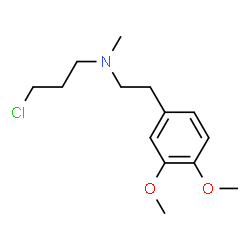ChemSpider 2D Image | N-METHYL-N-(3-CHLOROPROPYL)HOMOVERATRYLAMINE | C14H22ClNO2