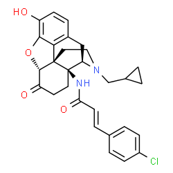 ChemSpider 2D Image | clocinnamox | C29H29ClN2O4