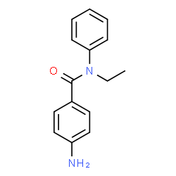 ChemSpider 2D Image | 4-Amino-N-ethyl-N-phenylbenzamide | C15H16N2O