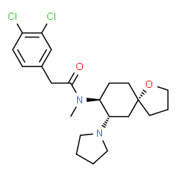 ChemSpider 2D Image | spiradoline | C22H30Cl2N2O2