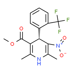 ChemSpider 2D Image | (S)-Bay-K-8644 | C16H15F3N2O4