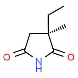 ChemSpider 2D Image | (R)-ethosuximide | C7H11NO2