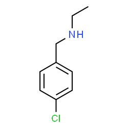 ChemSpider 2D Image | p-chloro-n-ethylbenzylamine | C9H12ClN