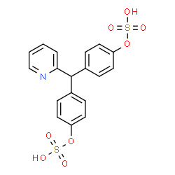 ChemSpider 2D Image | PICOSULFURIC ACID | C18H15NO8S2