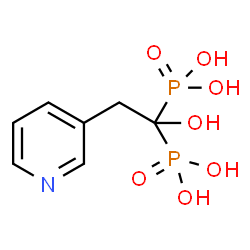 ChemSpider 2D Image | Risedronic acid | C7H11NO7P2