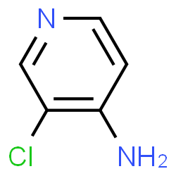ChemSpider 2D Image | 3-Chloro-4-pyridinamine | C5H5ClN2