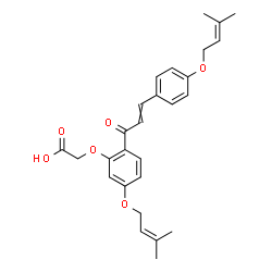 ChemSpider 2D Image | Sofalcone | C27H30O6