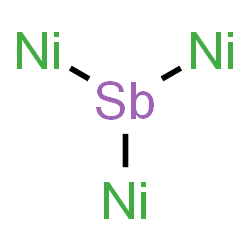 ChemSpider 2D Image | dinickeliostibanylnickel | Ni3Sb