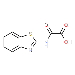 ChemSpider 2D Image | (1,3-Benzothiazol-2-ylamino)(oxo)acetic acid | C9H6N2O3S