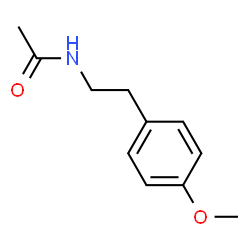 ChemSpider 2D Image | N-[2-(4-Methoxyphenyl)ethyl]acetamide | C11H15NO2